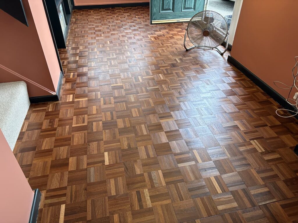 Parquet Wooden Flooring Sanding