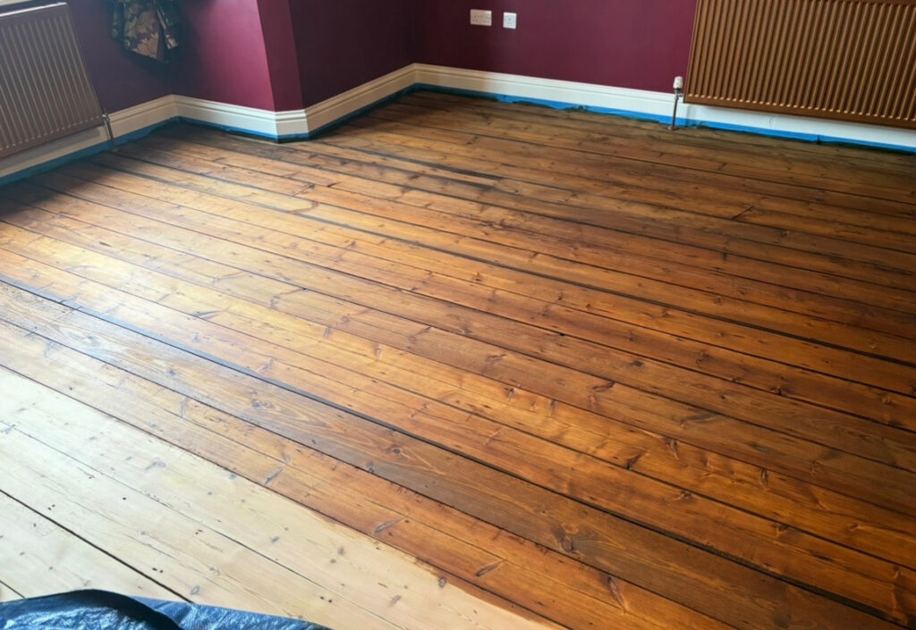 Wooden Floor Staining